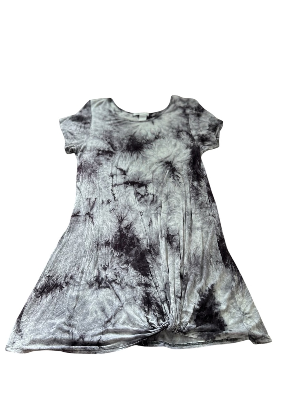 🆕You And I Gray Tie-Dye Women's Dress